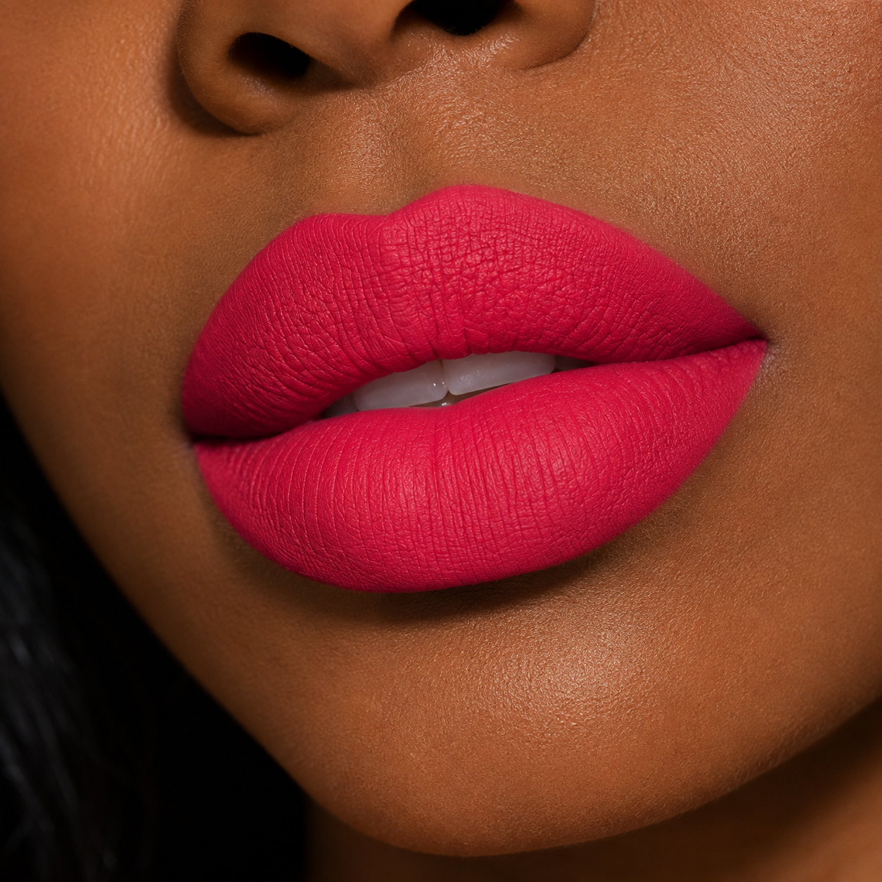 OUTSIDE TONIGHT - Vibrant Coral-Red Matte Lipstick