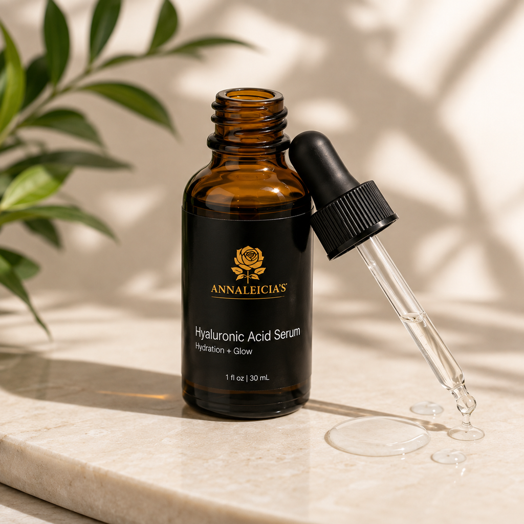 Hyaluronic Acid Face Serum – Hydrating Serum for Plump, Smooth Skin