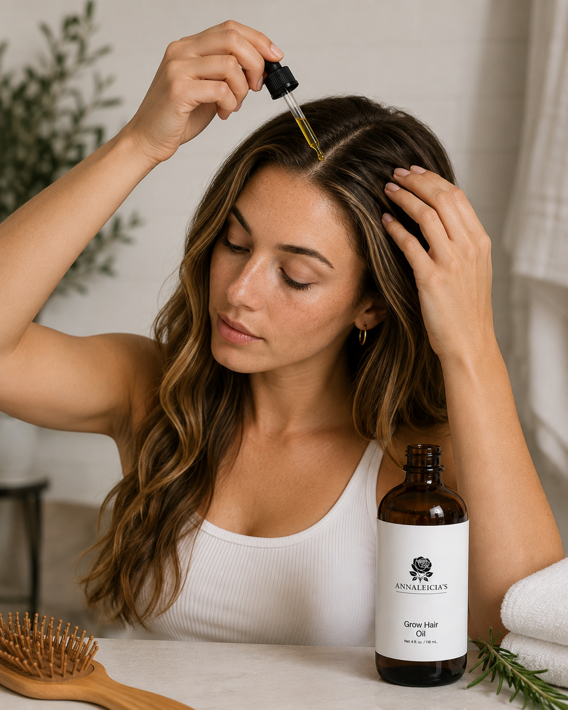 ROOTED – Rosemary Hair Growth & Scalp Oil | Avocado + Jojoba