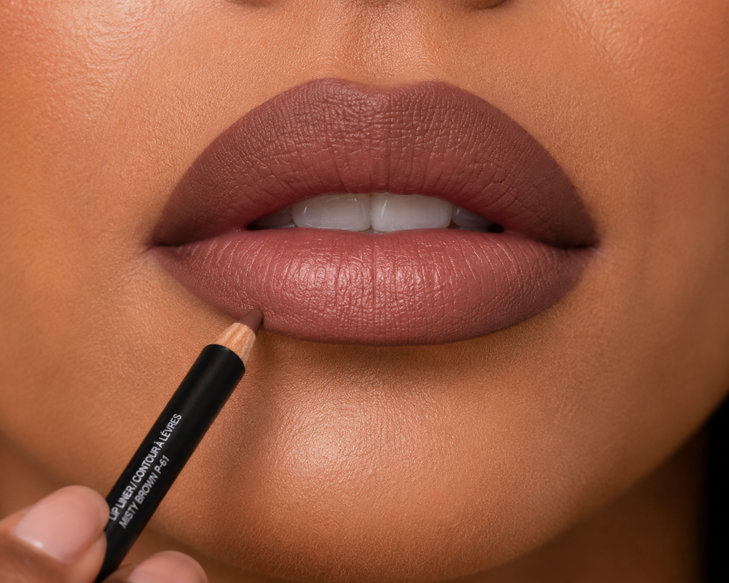 Misty Brown Creamy Lip Liner Pencil – Long-Wear Brown Lip Pencil