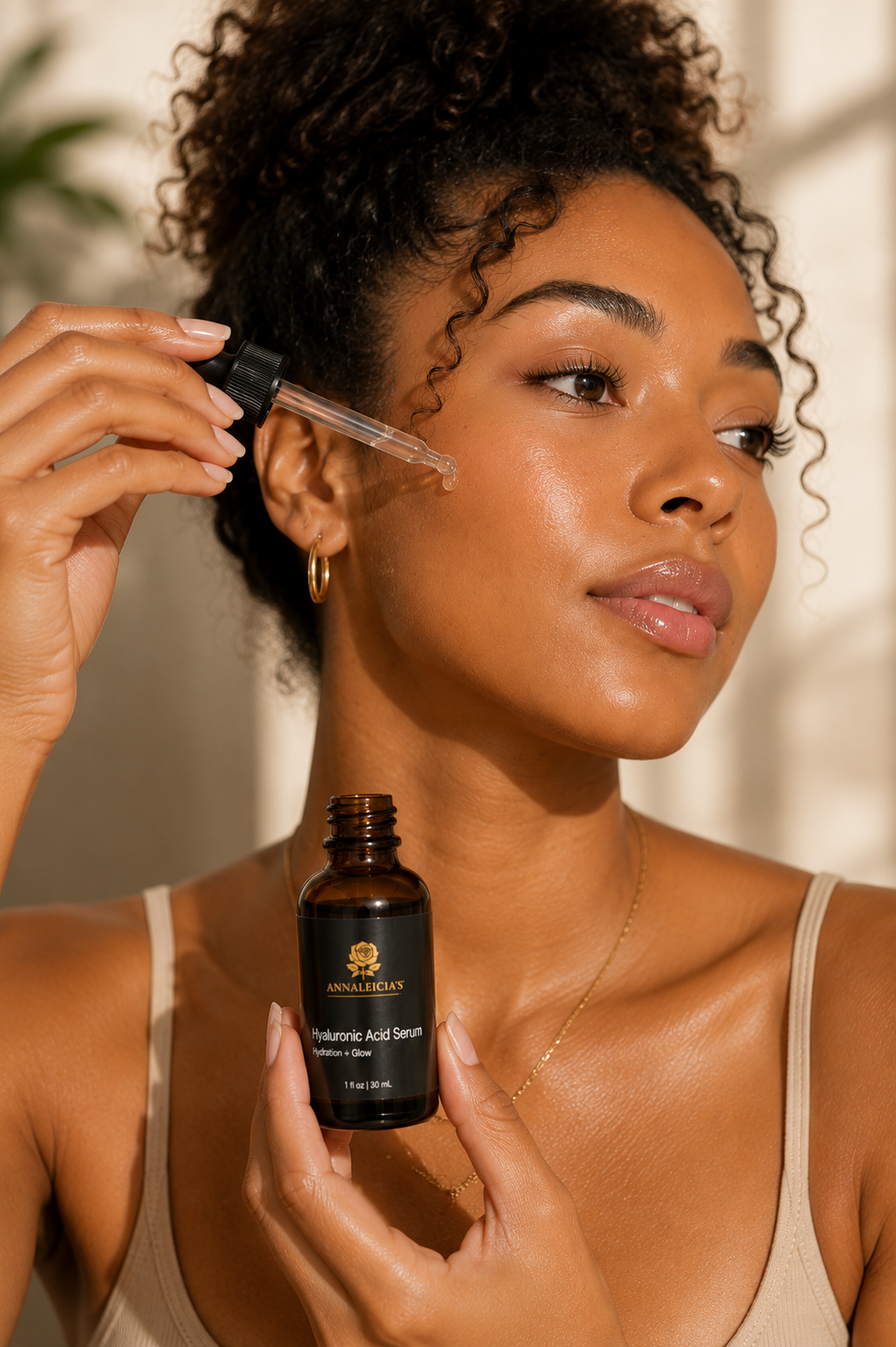 Hyaluronic Acid Face Serum – Hydrating Serum for Plump, Smooth Skin